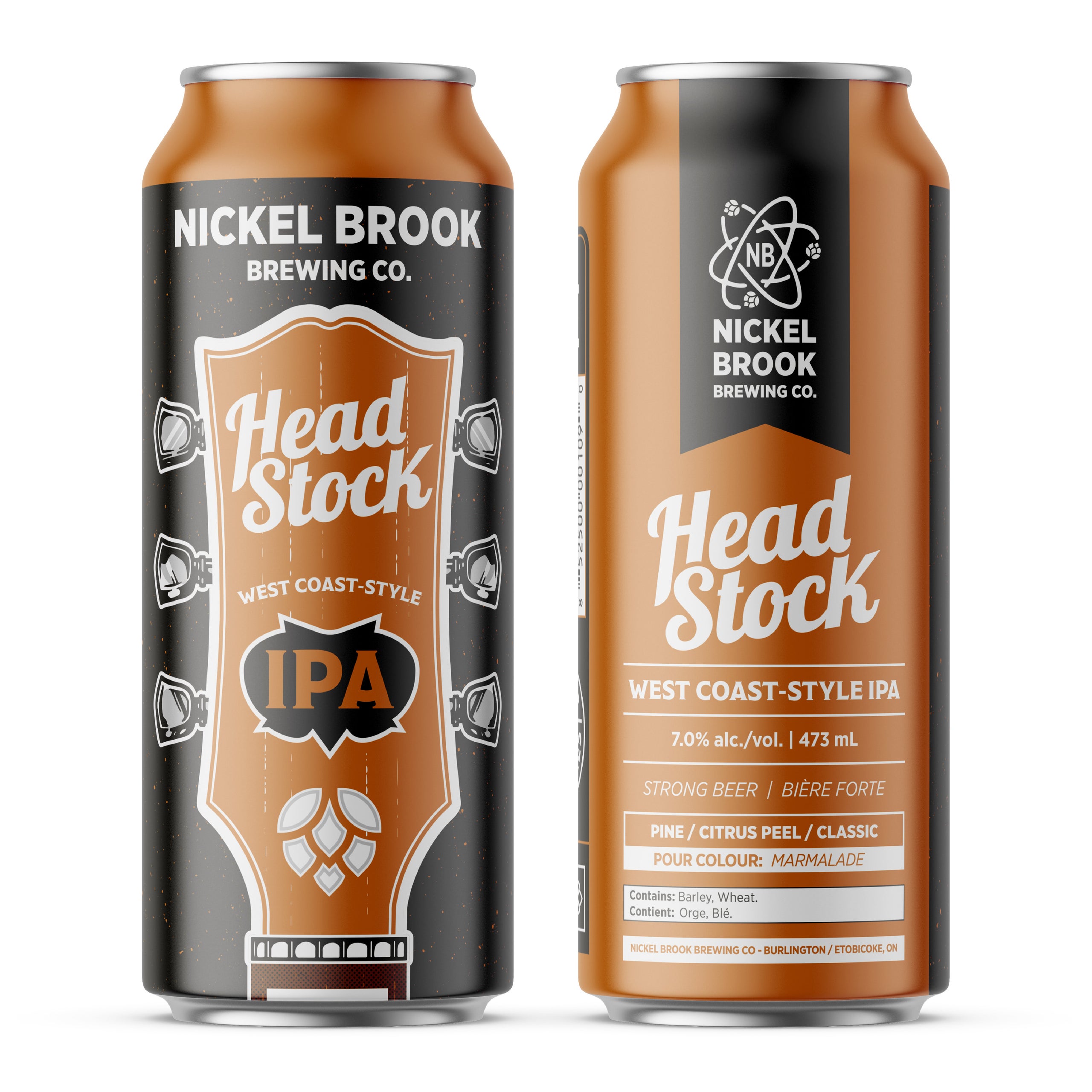 Head Stock West CoastStyle IPA Nickel Brook Brewing Co.